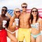 50Pcs Patriotic Disposable Coffee Cup with Lid 16Oz Red Blue Star 4th of July To Go Paper Cup Independence Day Drinking Cup for Party